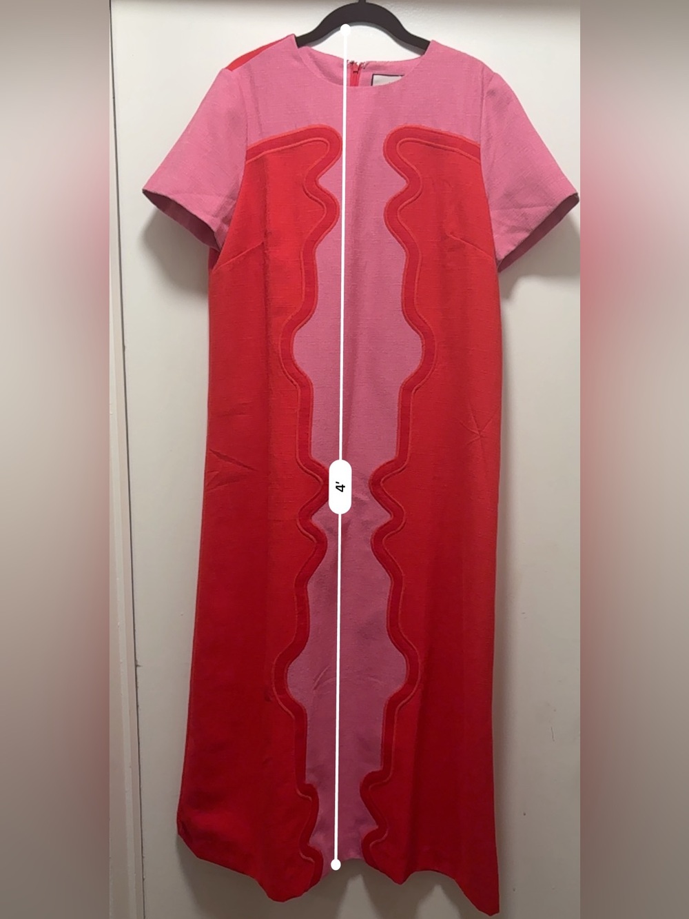 TUCKERNUCK
The Charlotte Dress - Hot Pink and Red - Picture 9 of 11
